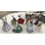 A quantity of 1980s Royal Doulton ladies