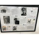 A set of six signatures consisting of two U-Boat Commanders' signed photographs;