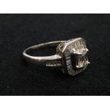 An 18ct diamond ballerina ring,