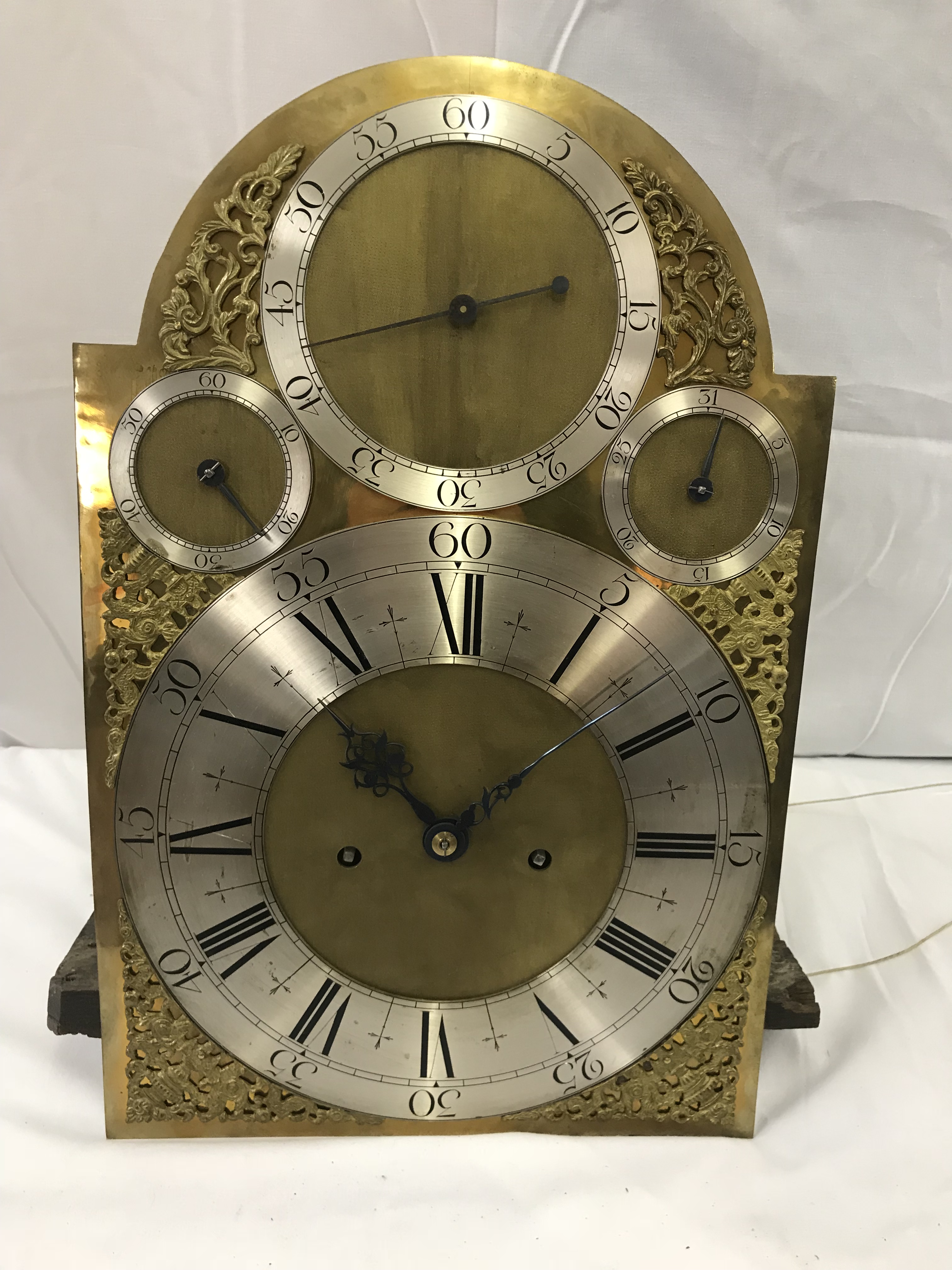 A Green Chinoiserie Longcase Clock by William Scafe, - Image 2 of 12