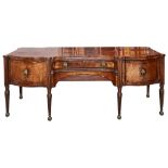 A George IV Mahogany Sideboard,