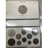 Silver sets of coins (1937-51)