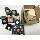 A quantity of coins to inc commemoratives,