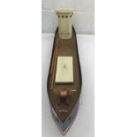 A Whistlecraft model boat designed by Peter Graves
