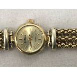 A 9ct Cadoro ladies watch