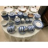 A quantity of T G Green & Co Cornishware