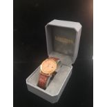 A boxed Longines gentleman's wristwatch