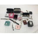 A quantity of dress jewellery and ladies sunglasses to inc Burberry,