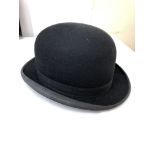 A boxed bowler hat by Dunn & Co