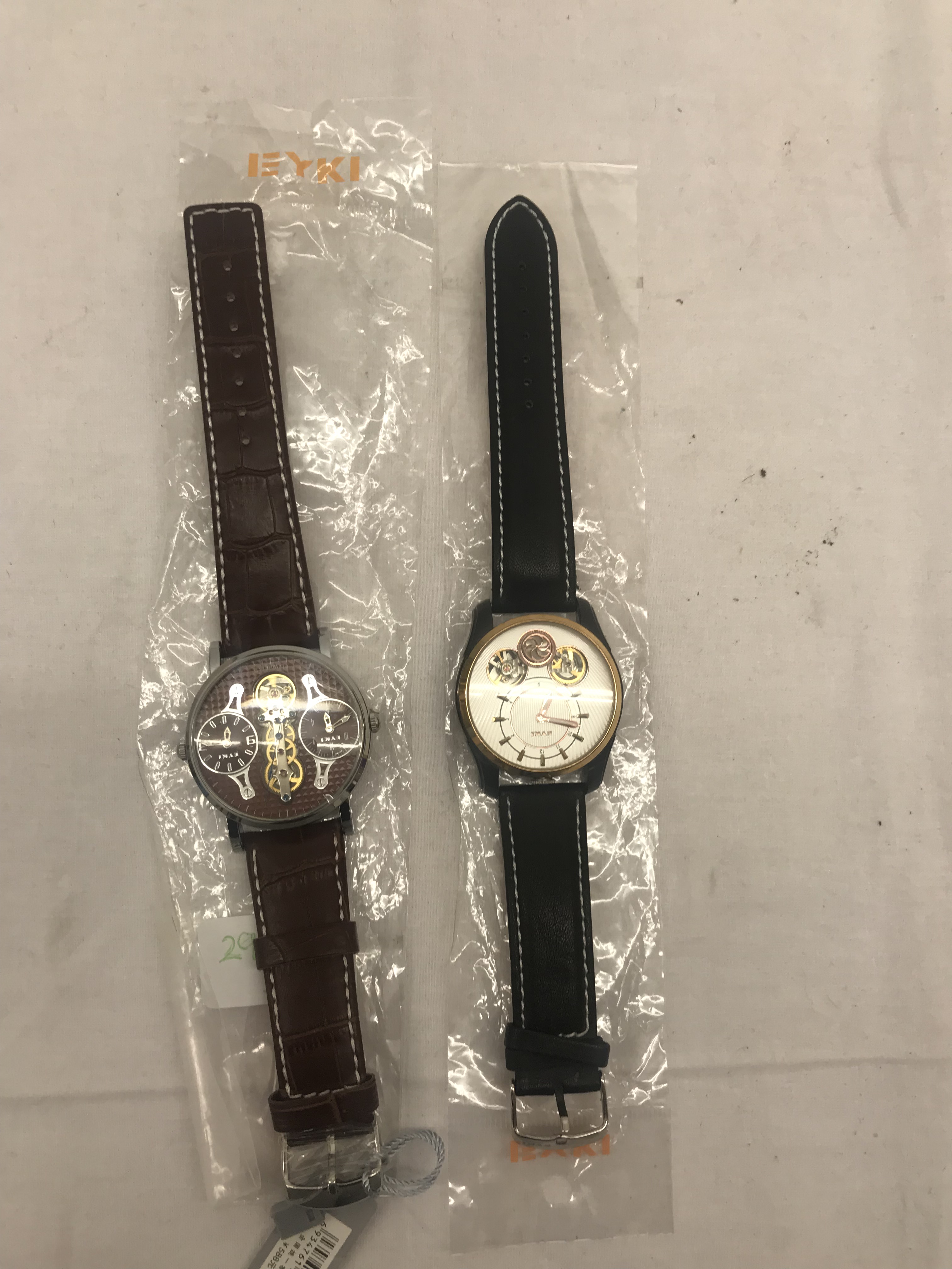 Two EYKI New Automatic gentlemens' wristwatches