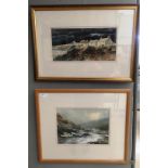 Two landscape watercolours of Welsh interest by Allen Davies,