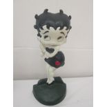 A cast iron Betty Boop door stop