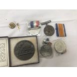 A WW1 BWM 37608 to Cpl J A Watson,