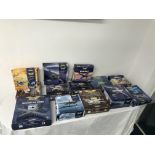 Thirteern boxed Corgi Aviation archive aeroplanes