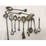 Quantity of Continental Silver/EPNS spoons