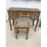 Bamboo dressing table,