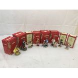 Eight boxed Royal Doulton Bunnykins figures to inc: 'Easter Parade', 'Summer Lapland Doctor',