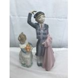 Two lladro figures,