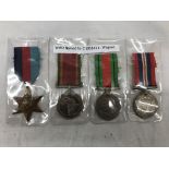 WWII medals to C305143 J Wagner 1939-45: DM,