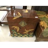 A Japanese lacquered box