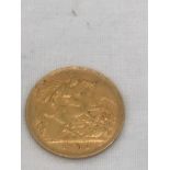 A 1906 half sovereign