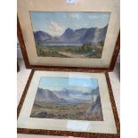 Two watercolours of Lake District landscapes by William Taylor Longmire (1841-1914)