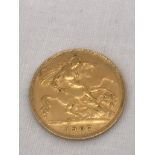 A 1907 half sovereign