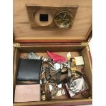 A box of watches;