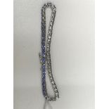 An Effy silver tanzanite bracelet