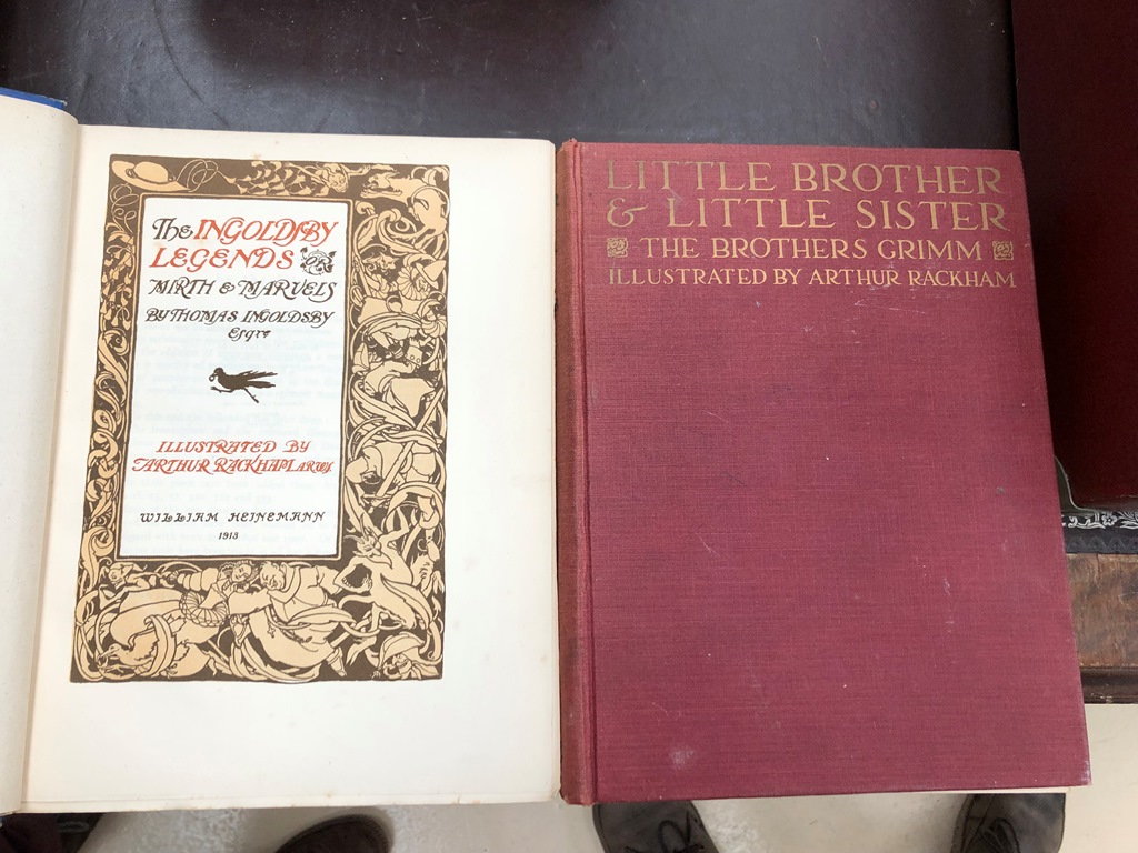 Two books illustrated by Arthur Rackham