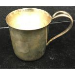 A Tiffany silver cup by Paretti