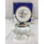A Royal Doulton horse and foal;