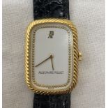 An 18ct gold Audemars Piguet ladies wristwatch