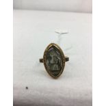 An 18th century mourning ring: Phillip Davy: 1783