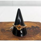 A 9ct gold dress ring