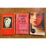 Three hand-signed books by Denise Robins,