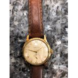 A Garrards 9ct gentleman's wristwatch