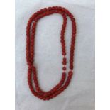 A coral necklace: 47.