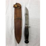 A William Rodgers Bowie knife