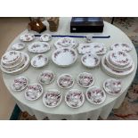 A Royal Albert part-dinner service: 'Lavender Rose' pattern