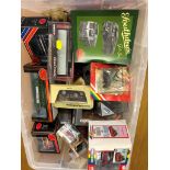 A large box of boxed diecast to inc Britains, Corgi,