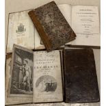Five books to include Redgauntlet, 3 vols, Edinburgh, 1824,