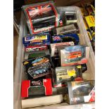 A box of boxed diecast (good selection)