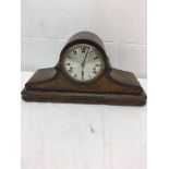 An early 20th century mantel clock: nine-jewel movement