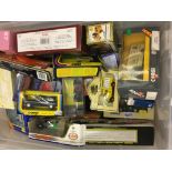 A box of boxed diecast to inc Corgi and Dinky