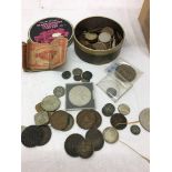 A quantity of coins to inc ancient and hammered