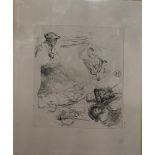 After Rembrandt (1606-1669): Figure studies,
