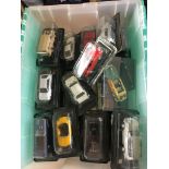 A box of boxed diecast