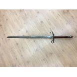 A reproduction 16th century broad sword