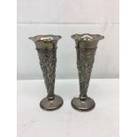 A pair of Art Nouveau candlesticks